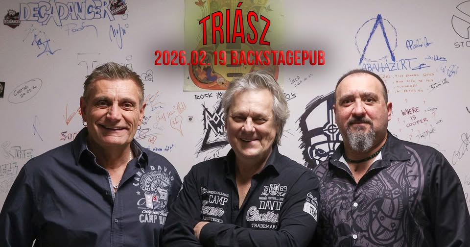 Triász koncert koncert – BackStage Pub